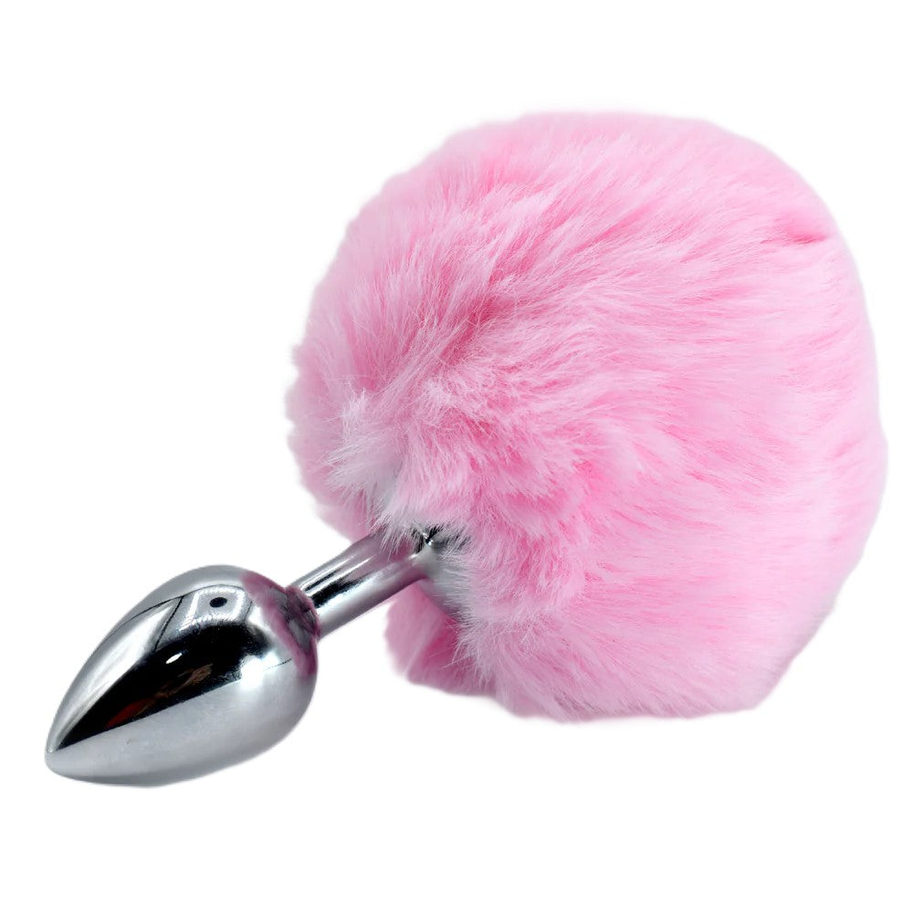 Cola de conejo con plug anal Boss