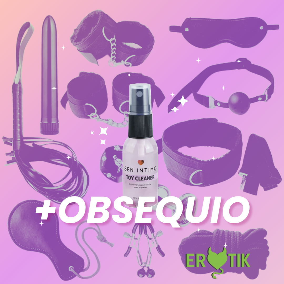 Kit de bondage Winner 12 piezas