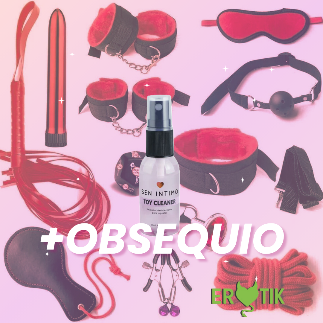 Kit de bondage Winner 12 piezas