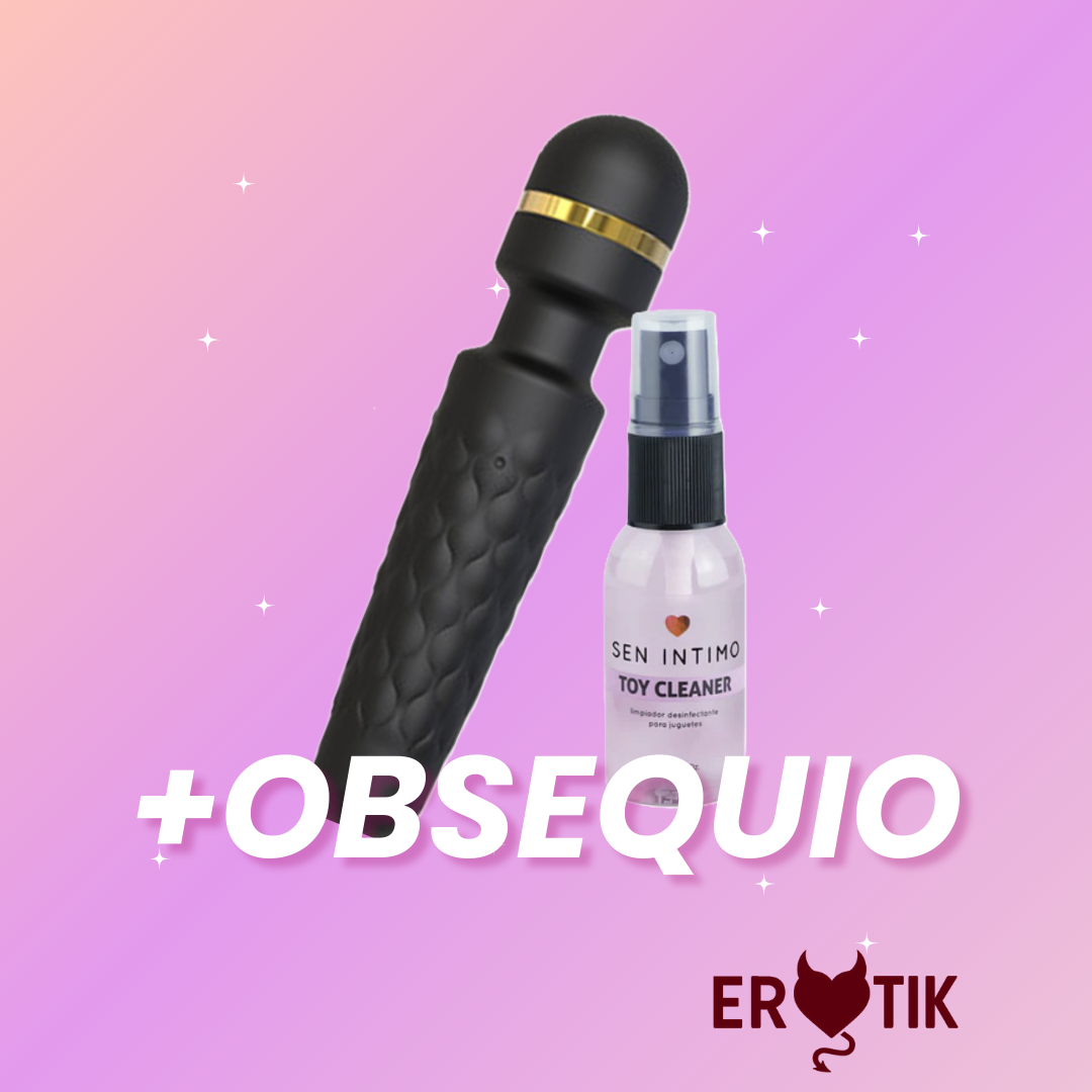 Vibrador hitachi siliconado Cony