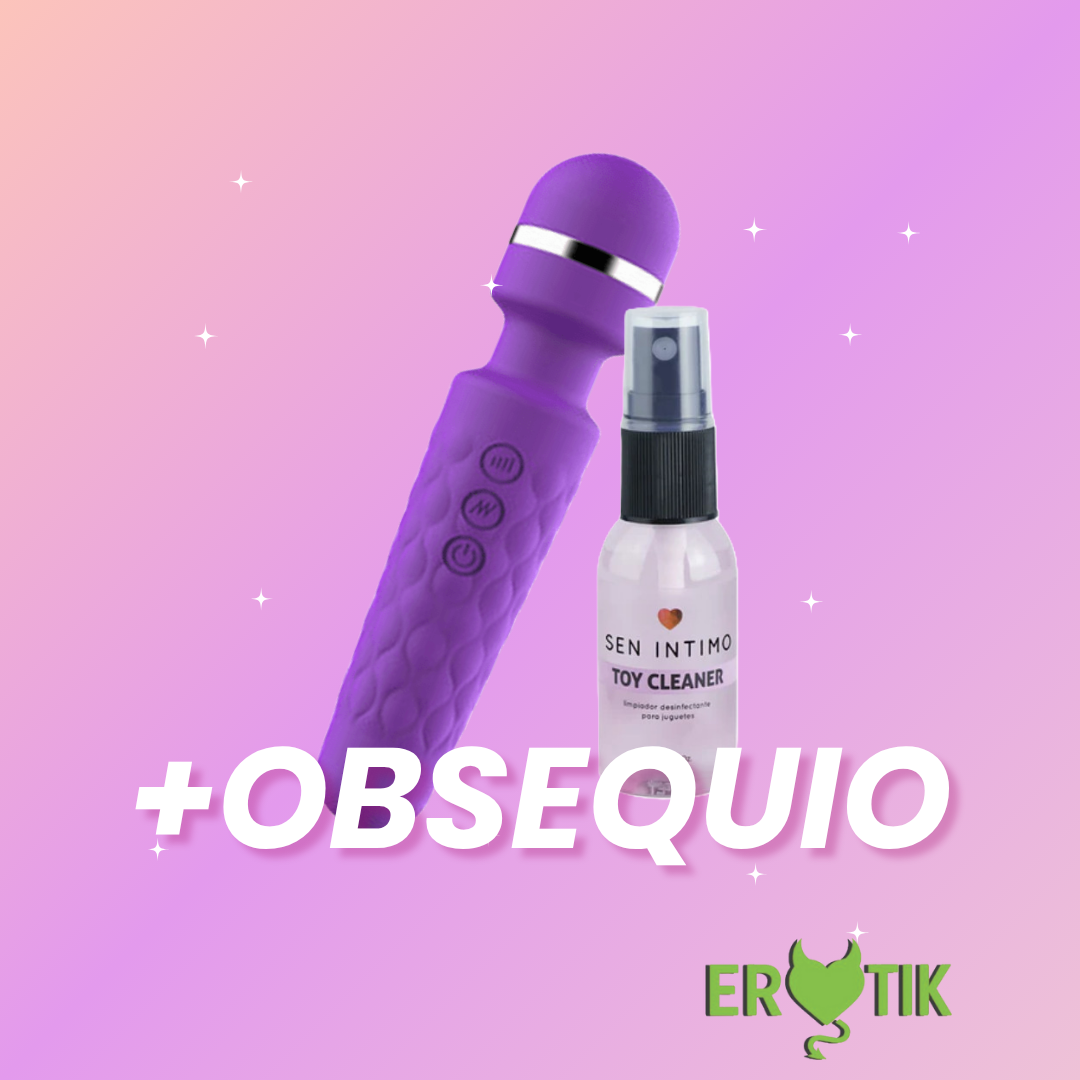 Vibrador hitachi siliconado Cony